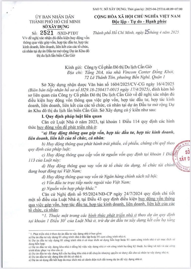 phap ly vinhomes green paradise