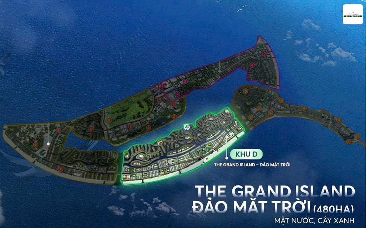 vi tri phan khu dao mat troi vinhomes can gio