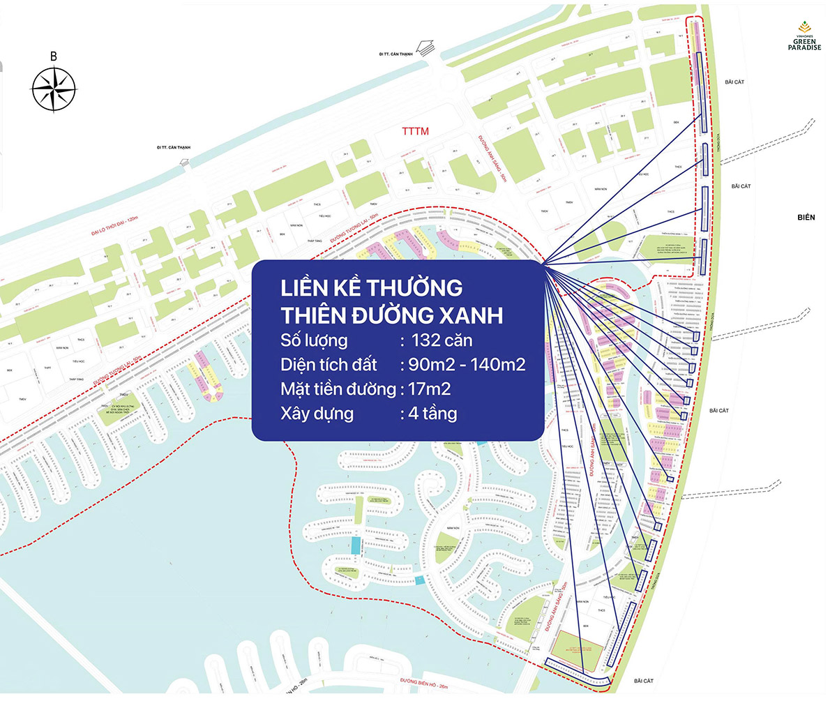 lien ke thuong thien duong xanhy 0 so phan khu vinh ngoc