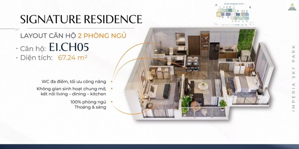 can ho 2pn imperia green paradise